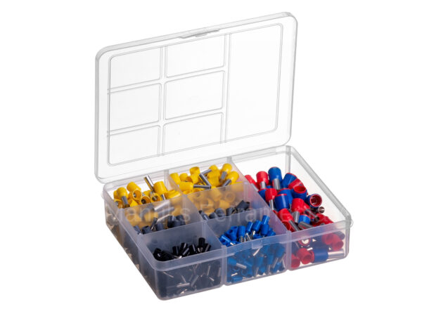 KIT 470 - Terminais Ilhós tubolar 1,5 até 16mm² - 470 peças