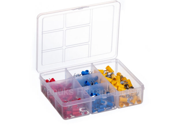 KIT FORQUILHA 250 - Terminais Forquilha isolados 0,5 até 6mm²