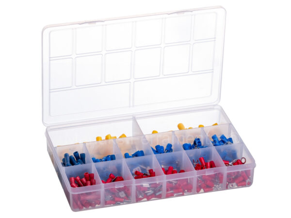 KIT ISOLADOS - Terminais pré isolados diversos 0,5 até 6mm² - 300 peças