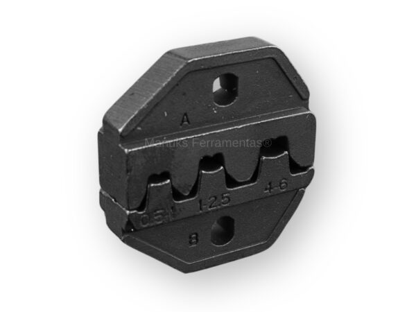 A-03B - Mandíbula crimpar terminais automotivos Faston cabos 0,5 até 6mm²