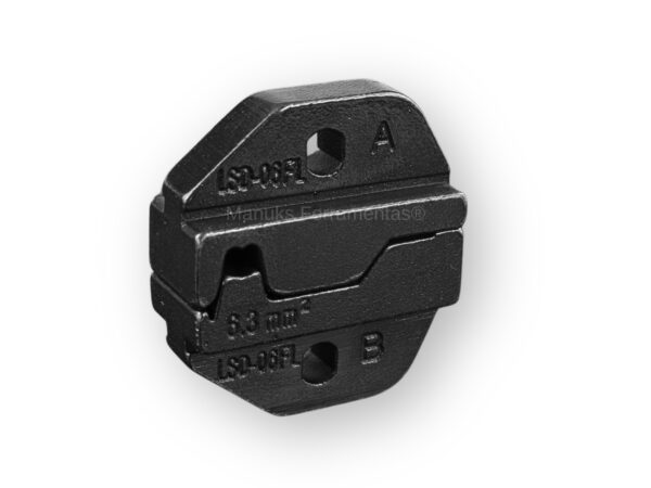 A-06FL - Mandíbula crimpar terminais bandeira sem isolação gaveta 6,3mm