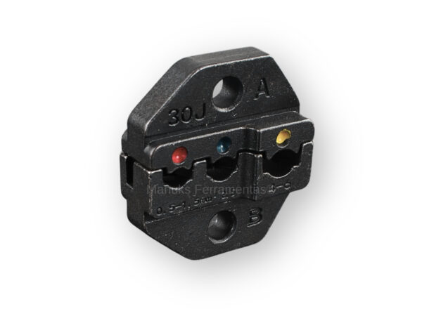 A-30J - Mandíbula crimpar terminais pré isolados cabos 0,5 até 6mm²