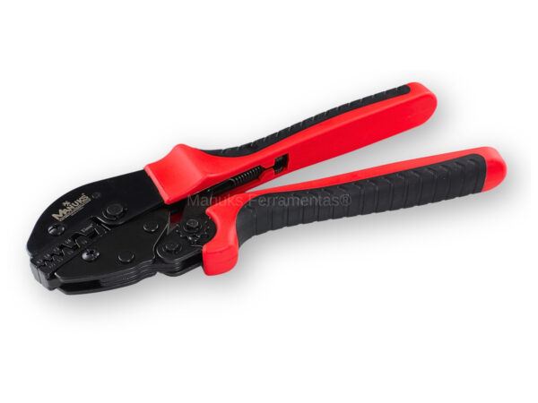 AK-0516I - Alicate crimpar terminais Ilhós tubolar cabos 0,5 até 16mm²