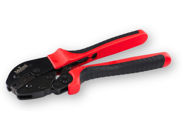 AK-48BS - Alicate crimpar terminal bandeira sem isolação gaveta 4,8mm
