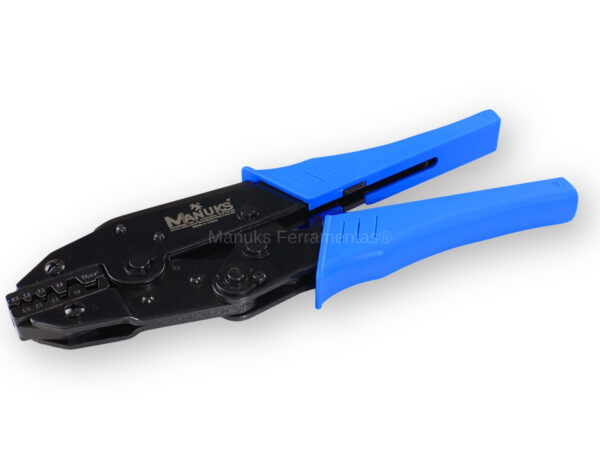 MK-0516GF - Alicate crimpar terminais Ilhós tubolar cabos 0,5 até 16mm²
