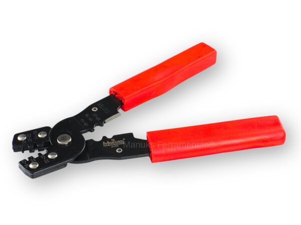 MK-202B - Alicate manual crimpar terminais Automotivos faston cabos 0,5 até 6mm²