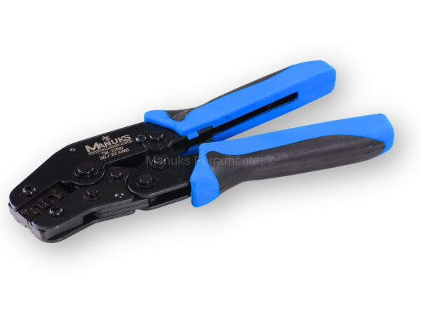 MK-225D - Alicate crimpar terminais sem isolação Minifit, Kk, Modu, Dupont, XH e outros